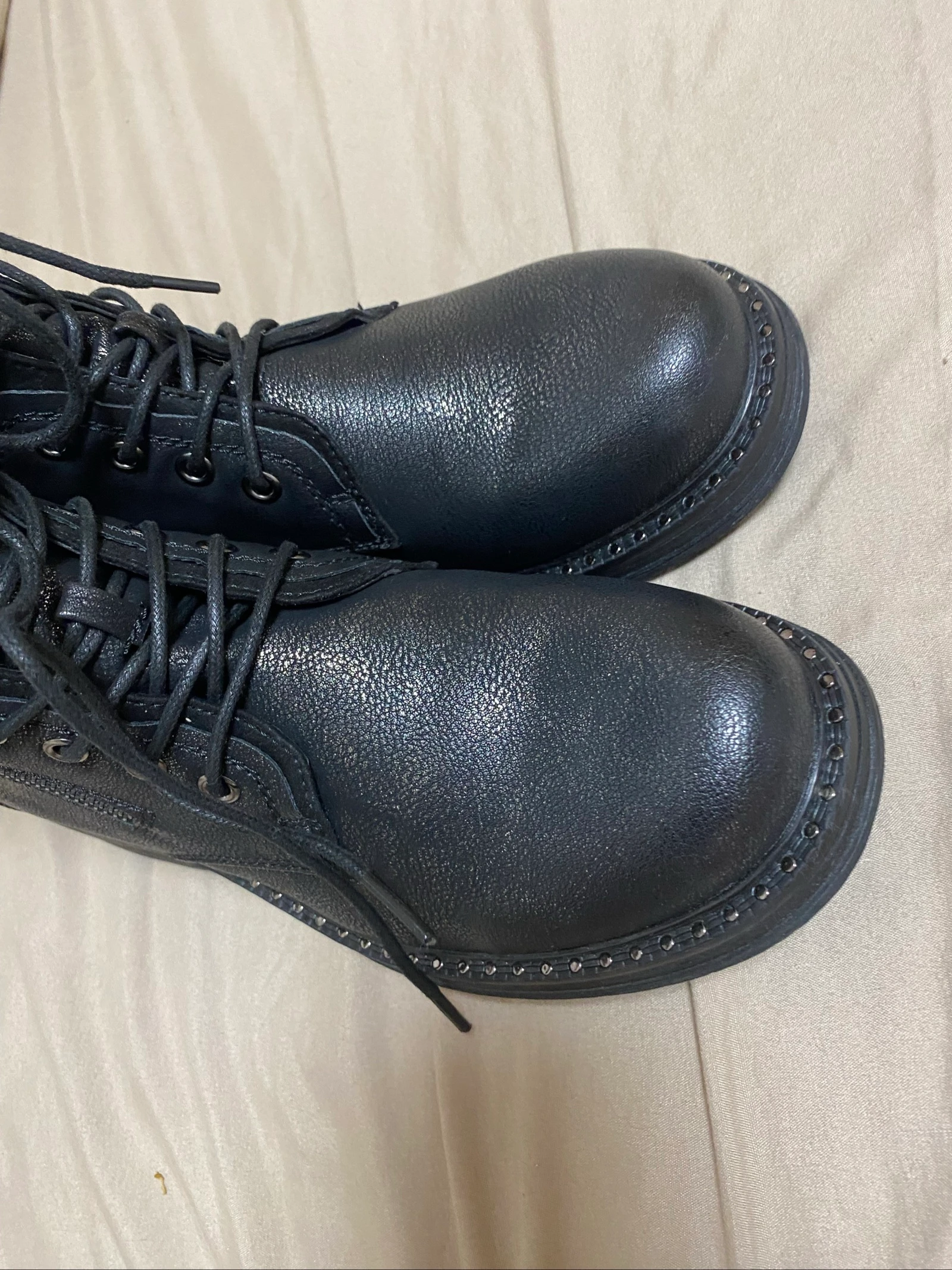 Bottines noirs brillants – photo 5